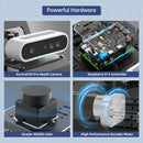 Hiwonder MentorPi T1 Raspberry Pi Robot Car – Tank Chassis, ROS2 AI Coding Robot with Large AI model ChatGPT, SLAM and Autonomous Driving (Advaned Kit with Raspberry Pi 5 4GB)