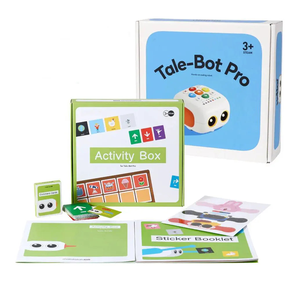 Matatalab Tale-Bot Pro Education Edition with Activity Box– Entry-Level STEM Robot for Preschoolers (Ages 3–5)