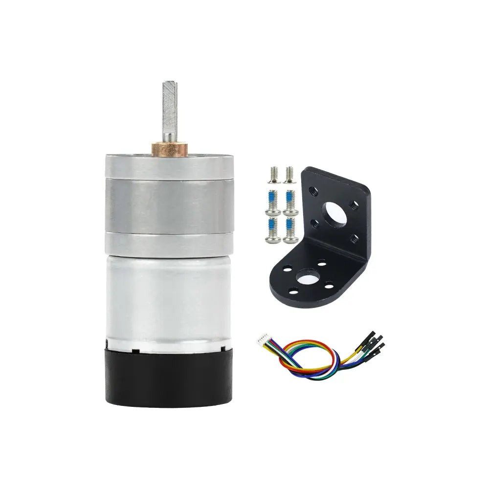 1PCS 310 DC Gear Motor with Encoder (Reduction ratio 1:20)--Motor+Bracket