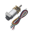6V 20:1 Micro Metal Gearmotor w/ Encoder &amp; Cable, 750rpm