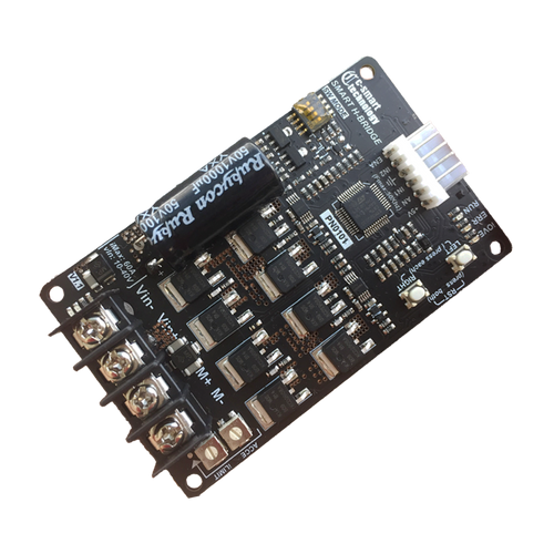 Smart H Bridge Driver Brushed Motor Controller w/ Speed Control, 8-40V, 60A Max.