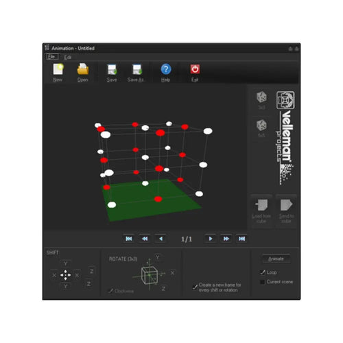 Velleman 3D LED Cube 3x3x3 Soldering Kit