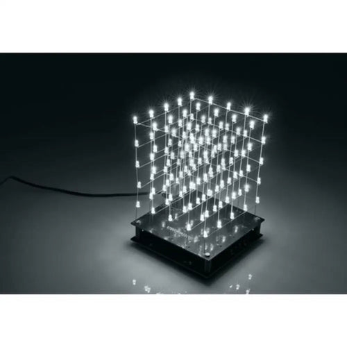 3D LED Cube 5x5x5 Soldering Kit (White LED)