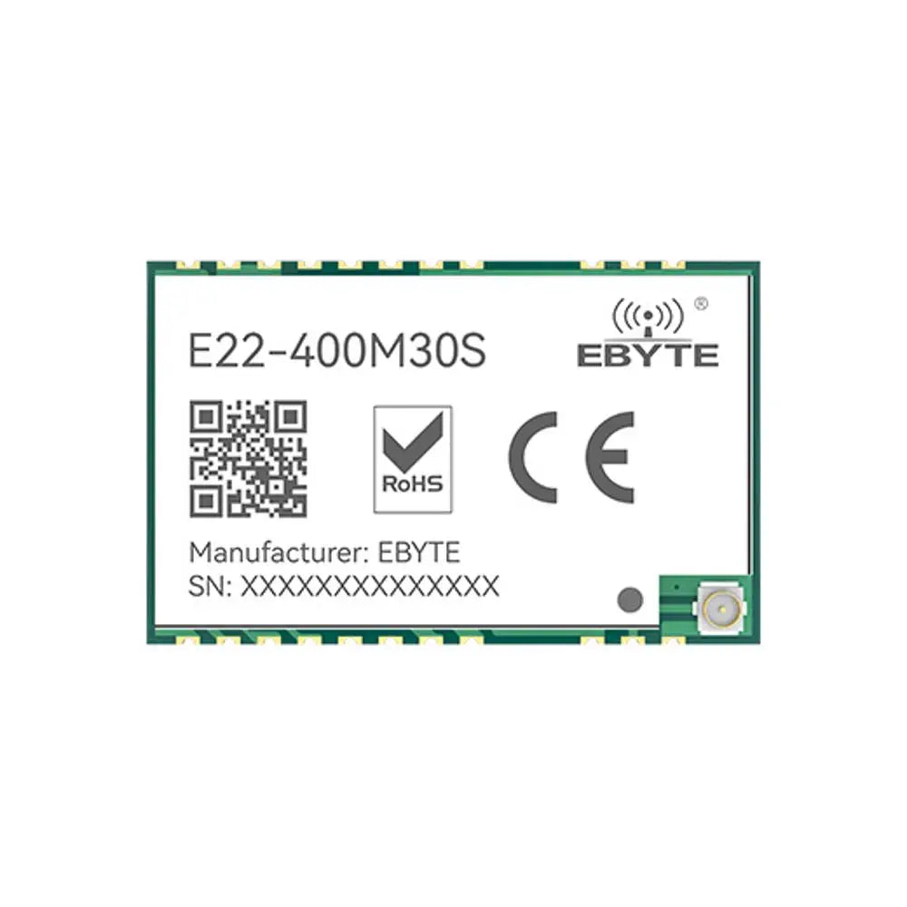 E22-400M30S Sx1262 30dBm SPI 12Km Ebyte 400Mhz Lora SMD Sx1268