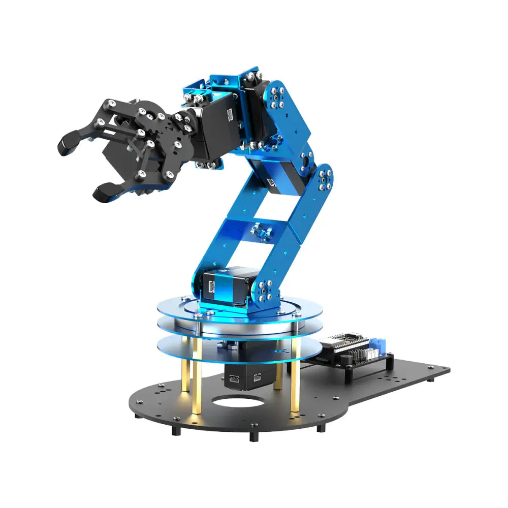 Hiwonder LeArm AI Desktop Robot Arm with AI Vision &amp; Voice Interaction, Support Arduino Programming &amp; Sensor Expansion (Intermediate Kit)