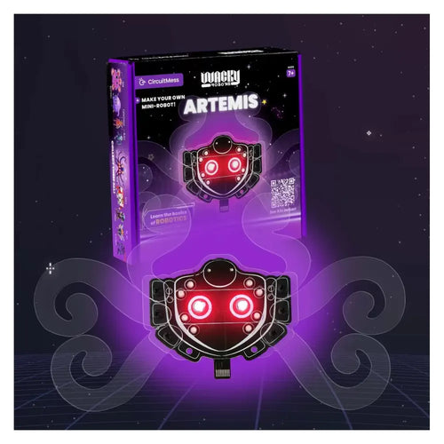 CircuitMess Artemis Wacky Robots - DIY STEM Educational Robot - Teaching and Learning Tool