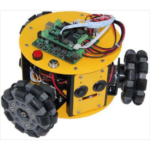 3WD 100mm Omni Wheel Mini Mobile Robot Kit