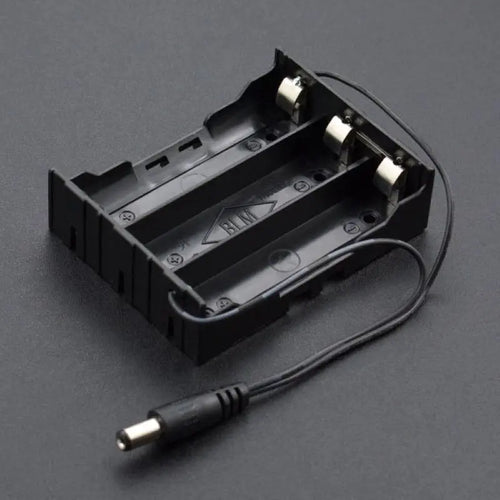 3-Slot Battery Holder 18650  w/ DC2.1 Power Jack