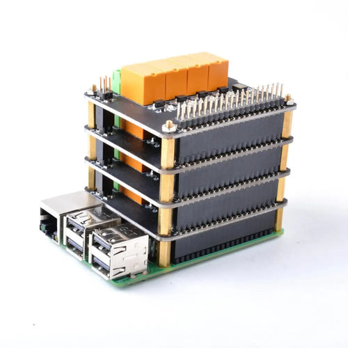 4 Channel Relay Hat for Raspberry Pi 3B+/3B/2B