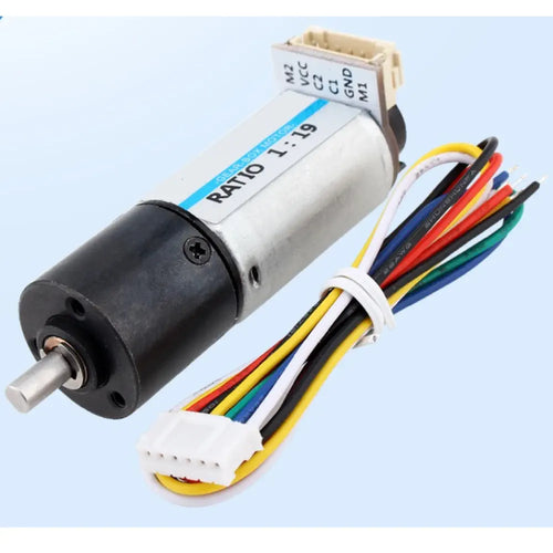 20D Planetary Gearmotor w/ Encoder - 6V 250RPM