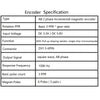 N10 Mini metal Gear Motor with magnetic encoder 3V - 2000RPM