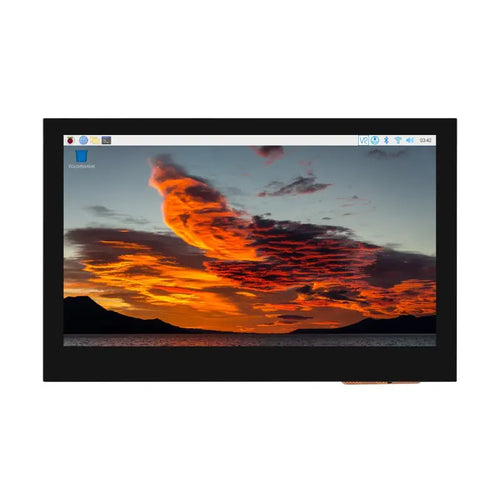 Waveshare 4.3inch DSI Display, 800x480, QLED Touch Panel, Thin & Light