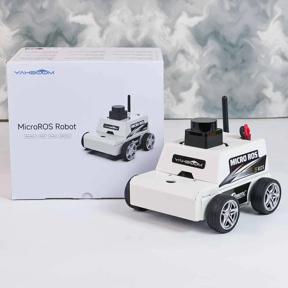 Yahboom ESP32 MicroROS Robot Car Virtual Machine as controller--Standard Version