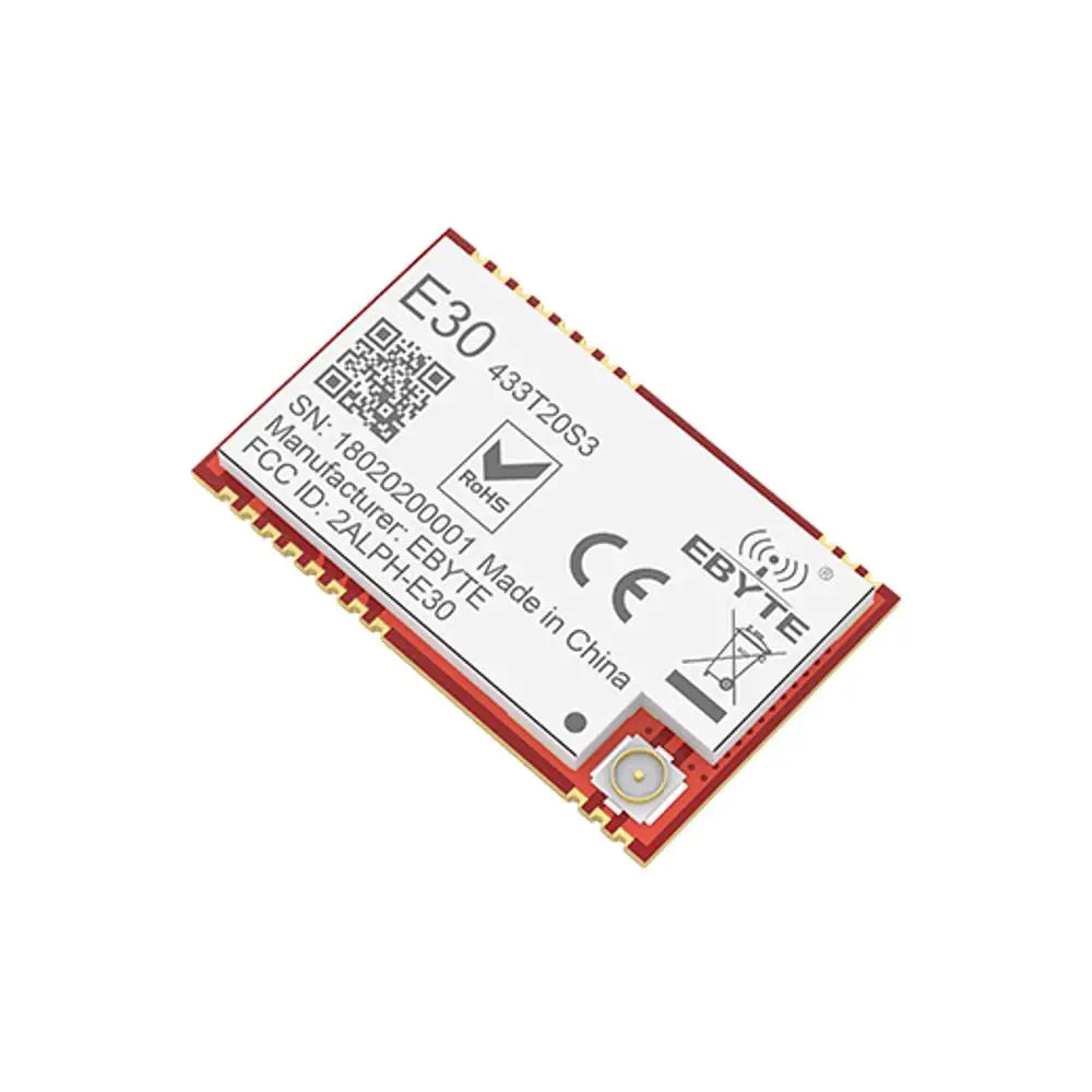 E30-433T20S3 Ebyte SI4438 UART 2.5Km Range 433MHz 22dBm SMD 16*26mm CE RoHs FCC LoRa Wireless Transmitter RF Module