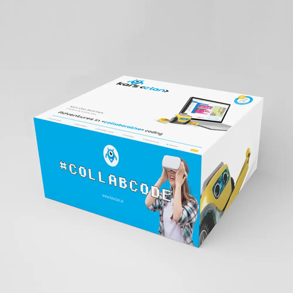Kai’s Clan Classroom Pack Robotics Kit - AR VR IoT Sensor STEM Learning System for Coding &amp; Team Collaboration - Educational Robot Kit for Grades 5-10 Classrooms &amp; STEM Programs | Set of 4