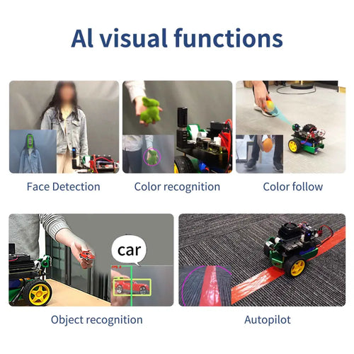 Jetbot Mini AI Vision Robot Car ROS Starter Kit without Jetson Nano Board