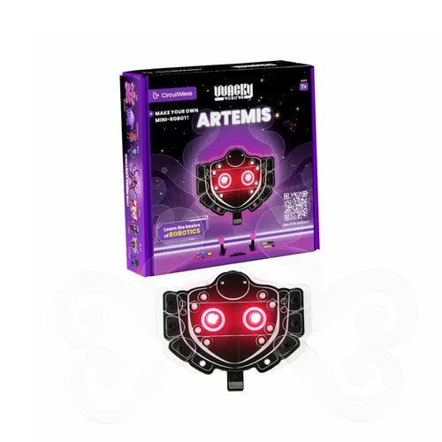 CircuitMess Artemis Wacky Robots - DIY STEM Educational Robot - Teaching and Learning Tool