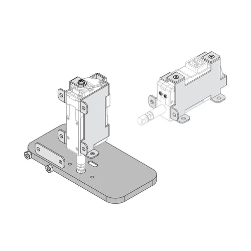 Metal Bracket(Vertical/Front mounting) for 26 & 27mm Stroke mightyzap Linear Servo Actuator