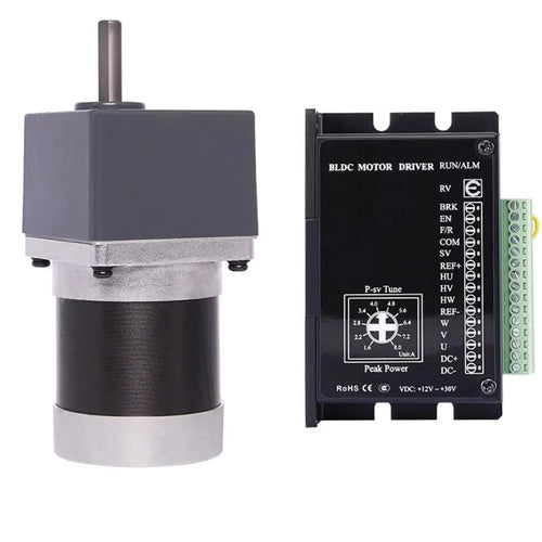 103watt Brushless DC gear Motor with driver kits, 24V 150RPM