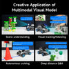 ROSMASTER A1 AI Large Model ROS2 Robot with Ackerman steering chassis-Superior without NANO 4GB SUB