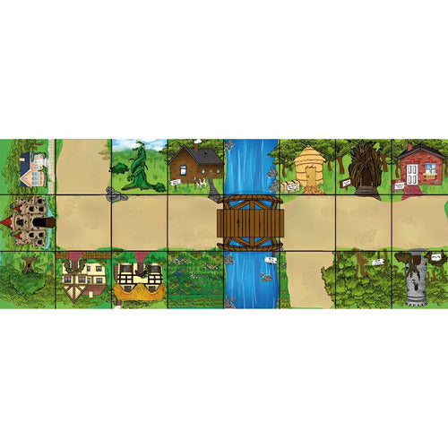 Community &amp; People 7 Activity Mats Bundle for Bee-Bot and Blue-Bot Coding Robot, STEM Educational Teaching Learn Coding Floor Robotics Mat