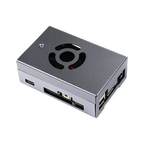 RDK X3 Aluminum Alloy Case with Cooling Fan(With Camera Bracket and Antenna)