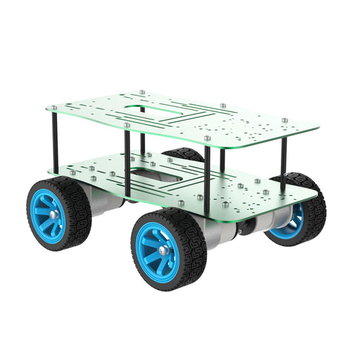 Yahboom Aluminum Alloy ROS Robot Car Chassis--4WD chassis