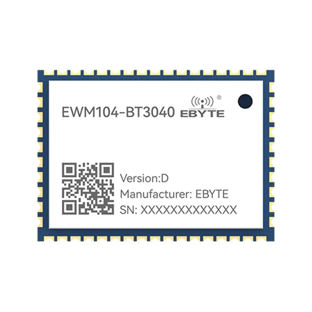 EWM104-BT3040(DAC) DAC output bluetooth audio module Qualcomm QCC3040 Chip solution Support high-quality audio formats aptX/aptX-LL/aptX-AD/aptX-HD/AAC/SBC