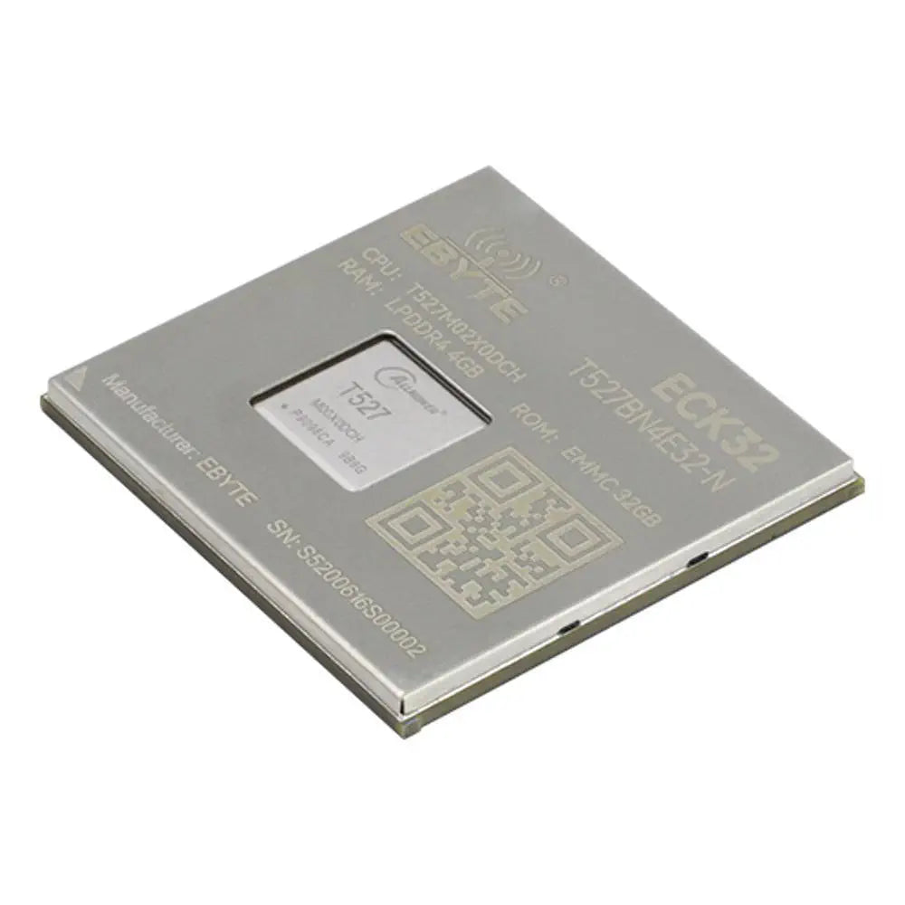 ECK32-T527BN4E32-N Allwinner T527 Core board Based on the Allwinner T527 8-core ARM Cortex A55 RISC-V HiFi4 DSP Integrates a new generation of GPU