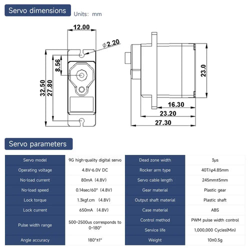 2DOF Camera Platform--with 2MP HD camera