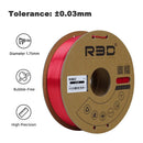 Silky Red R3D 1.75mm PLA Filament - 1kg Spool