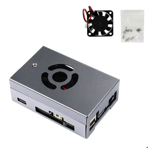 RDK X3 Aluminum Alloy Case with Cooling Fan(Without Antenna)