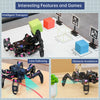 Hiwonder SpiderPi AI Intelligent Visual Hexapod Robot Powered by Raspberry Pi 5 (Advanced Kit with Raspberry Pi 5 4GB)
