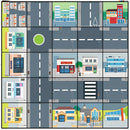 TTS Blue Bot Classroom Bundle with 49x A5 Sequence Cards, 1x Marketplace Mat, 1x People Who Help Us Mat and 1x Fairy Tale Mat