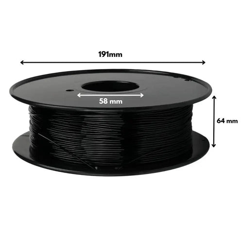 Sainsmart - Black 1.75mm TPU Flexible Filament 0.8 kg