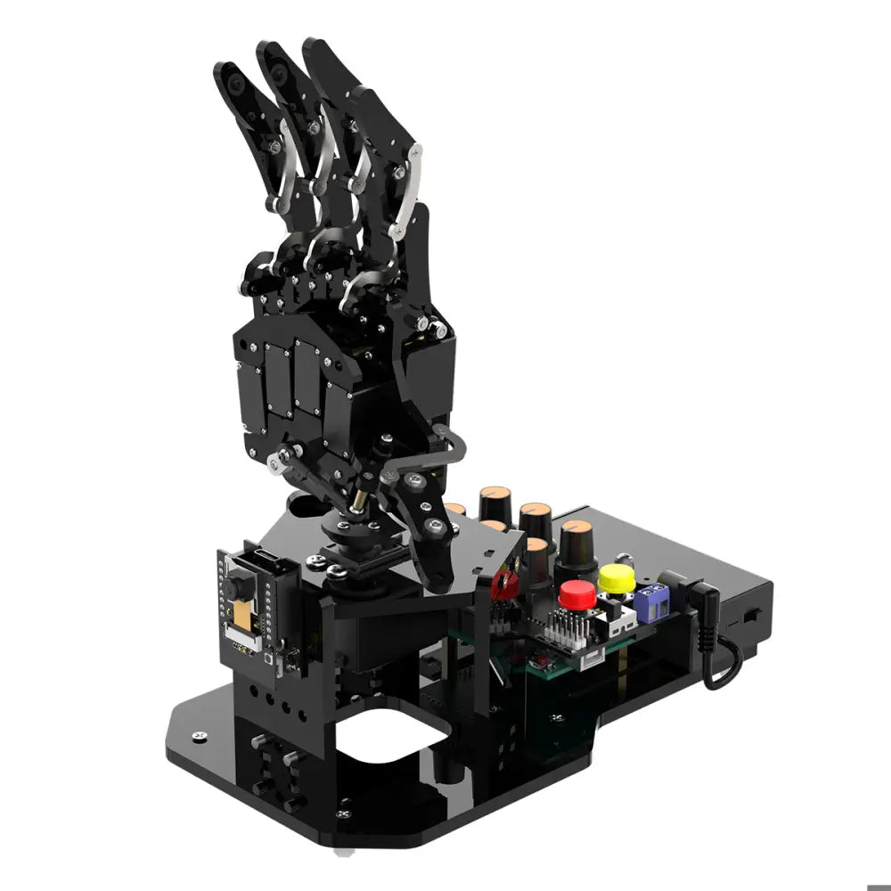 uHand UNO Open Source AI Bionic Robot Hand Support Somatosensory Control, Arduino Programming (Advanced Kit - Left Hand)