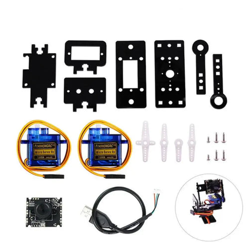 Yahboom HD Camera Pan-Tilt Kit w/ 2x SG90 Servos for RPi &amp; RDK-X3 (EN Manual)