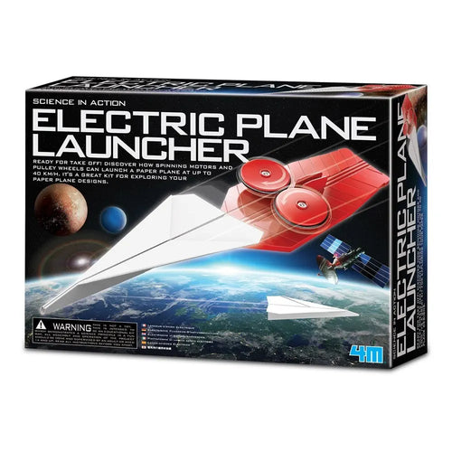 4M Science in Action Electric Plane Launcher Kit