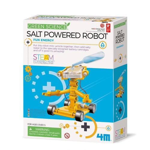 4M Green Science Salt Powered Robot Kit (French)