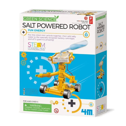 4M Green Science Salt Powered Robot Kit