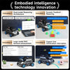 ROSMASTER A1 AI Large Model ROS2 Robot with Ackerman steering chassis-Superior without NANO 4GB SUB
