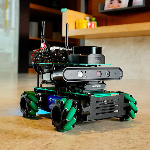 Yahboom ROSMASTER X3 Programmable ROS2 Robot Perfect Combination of AI Vision and Autonomous Driving Features with Jetson Nano 4GB SUB(Standard Kit）