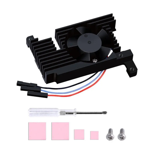 52Pi CNC Extreme Heatsink w/ adjustable PWM Fan for Raspberry Pi 4