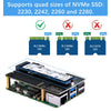 52Pi N04 M.2 2280 PCIe to NVMe Adapter for Raspberry Pi 5