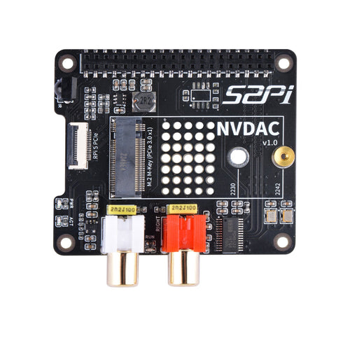 52Pi NVDAC Expansion HAT for Raspberry Pi 5