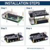 52Pi PCIe 2.5Gbps Network Adapter for Raspberry Pi 5