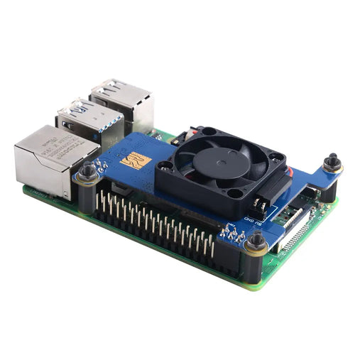 52Pi Raspberry Pi PoE HAT w/ Cooling Fan for Pi 4 Model B/3B+