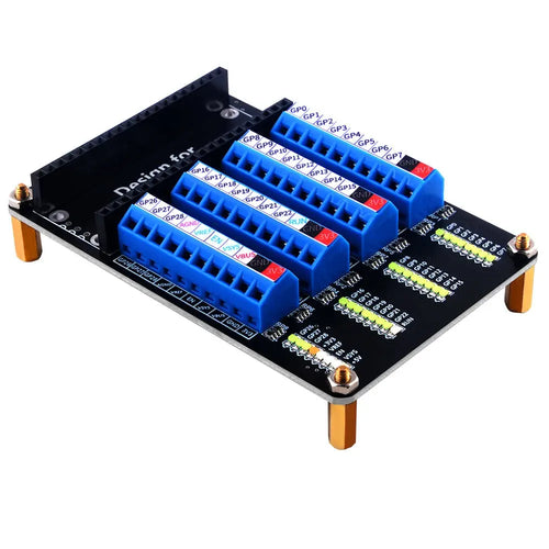 52Pi Screw Terminal Board for Raspberry Pi Pico/Pico W