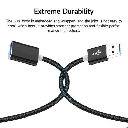 USB Extension Cable USB 2.0 Extension Cables For Smart Laptop PC TV Mini Fast Speed Fast Data Cable