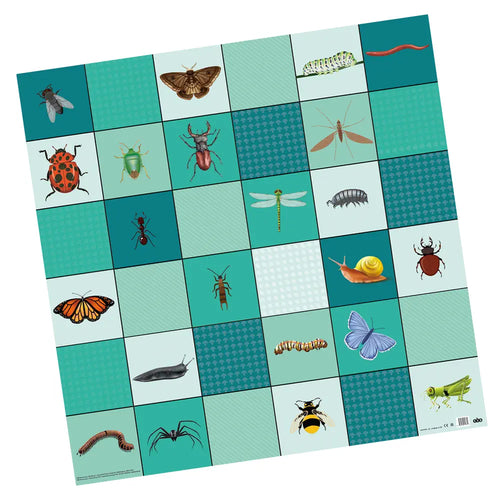 Loti-Bot Minibeasts Activity Mat – Educational STEM Playmat Compatible with Loti-Bot, Bee-Bot and Blue-Bot